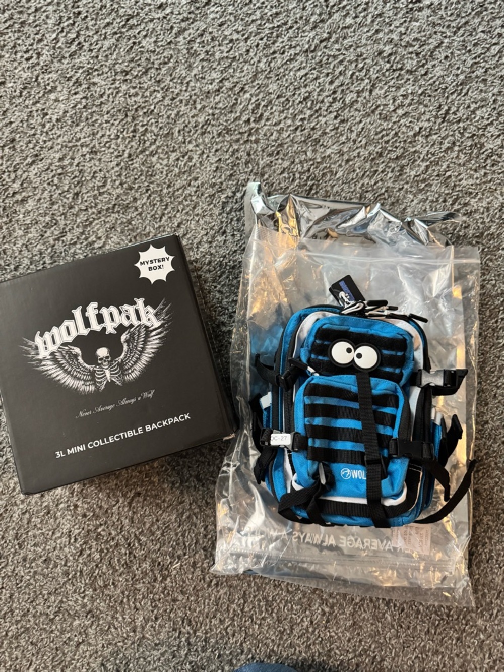 WOLFpak 3L Collectible Blind Box - 
UNRELEASED MYSTERY PAK (NWT)